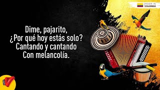 Dime Pajarito, Binomio De Oro, Video Letra - Sentir Vallenato