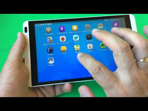 Huawei MediaPad M1 8.0 - металлический планшет с 3G/4G - видео обзор