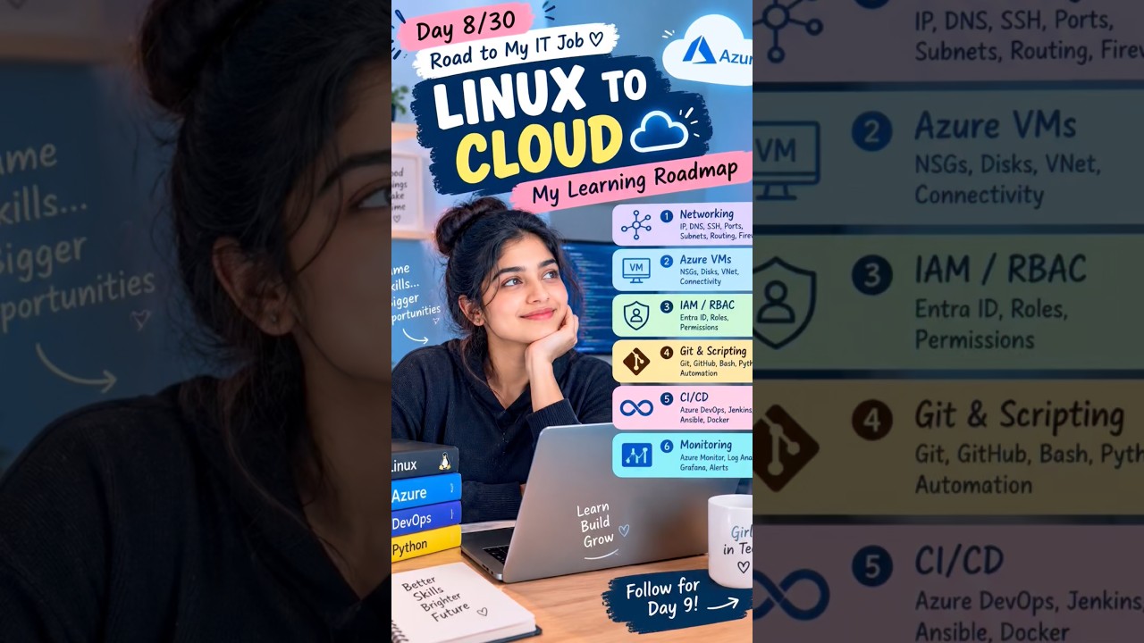 Day 15/30 ☁️ | Linux to Cloud: My Learning Roadmap 🚀
Alread