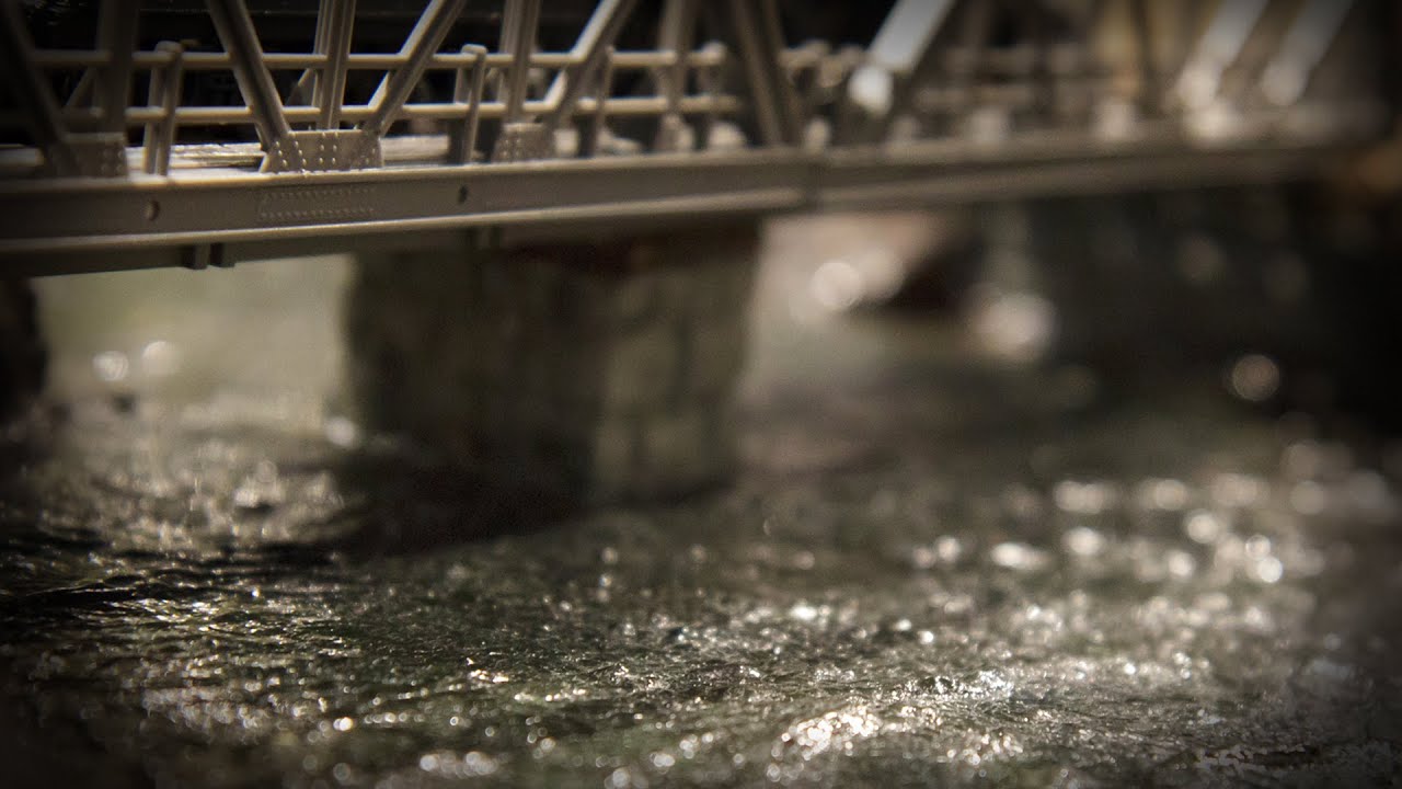 Jak wykonać wodę na makiecie.