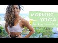 30 MINUTE MORNING YOGA (For busy Travellers) | Real Time | Shona Vertue