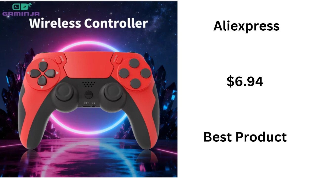 Game Controller For PS4 PS3 Console Dual Vibration PC Joystick