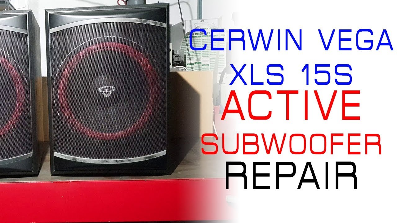Sommetider Normalt pistol 13 - How to fix Cerwin Vega XLS-15s Active Subwoofer (erratic standby, no  turn on) - YouTube