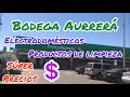 Bodega Aurrerá, electrodomésticos y productos de limpieza a súper precio.