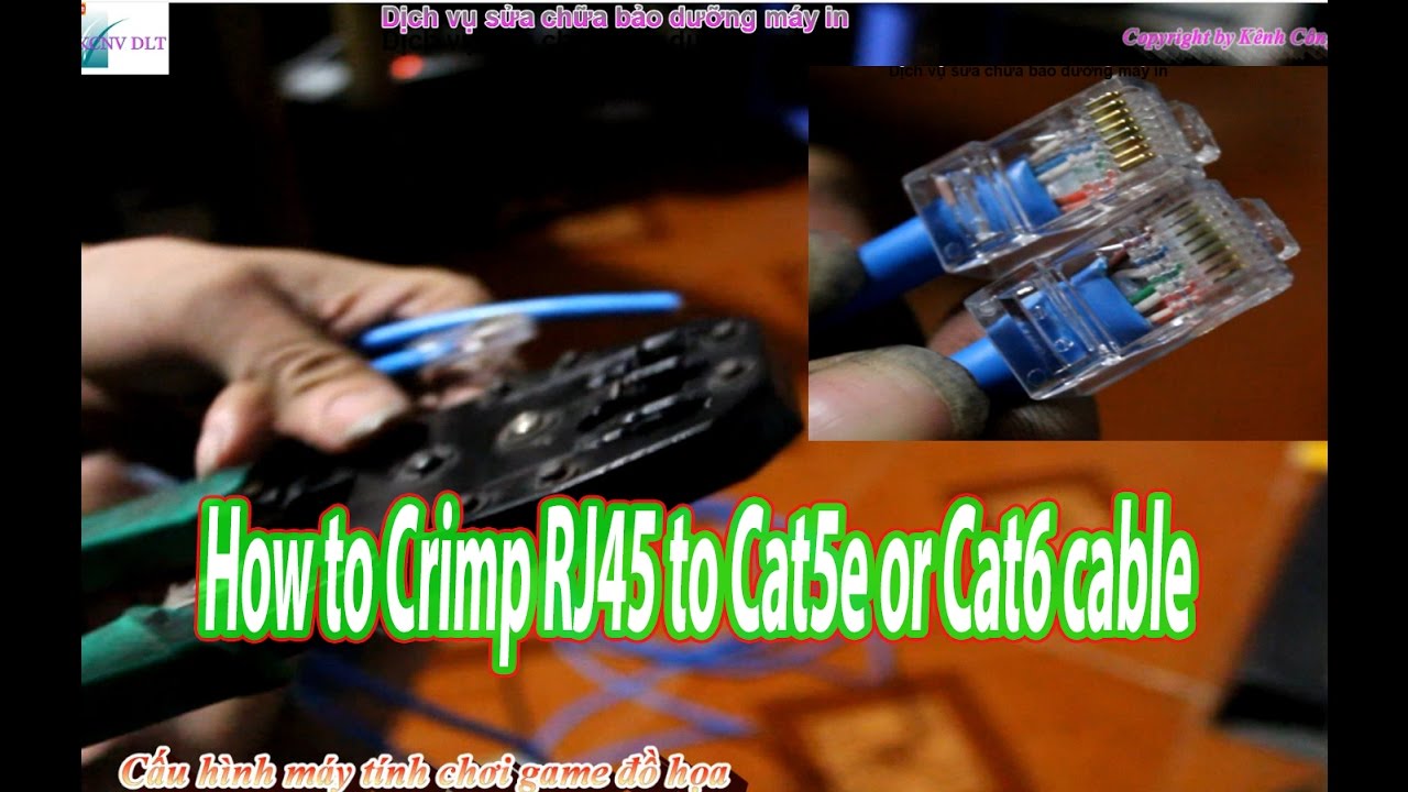 cat5 cat6  New 2022  How To use a RJ11 RJ12 RJ45 Crimping Tool for CAT5 / CAT6 cable Ethernet 8P8C Plugs