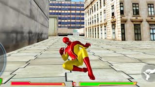 Real Flying Spider Ninja Rope Hero Vice Town Crime #3 - Android Gameplay screenshot 4