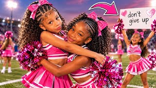 WE BECAME CHEERLEADERS FOR A DAY!!