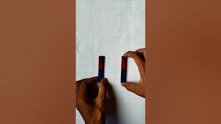 दंड चुंबक प्रयोग | Bar Magnet experiment #shorts #physics #ytshorts