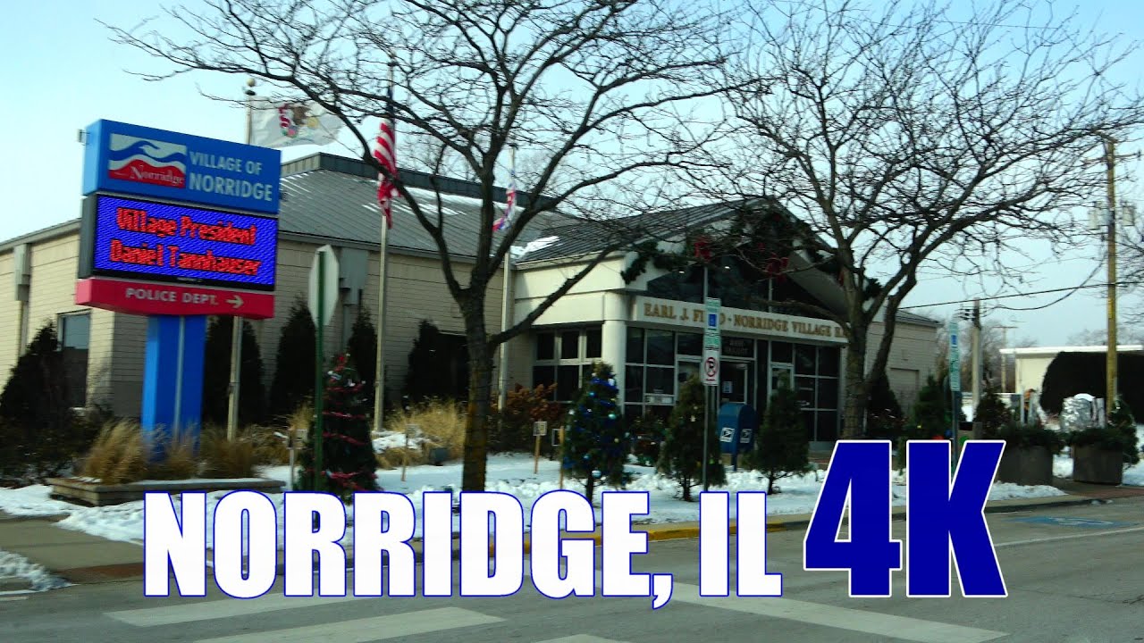 Driving Around the Village of Norridge, IL YouTube