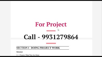 How to make DNHE Project for IGNOU students
