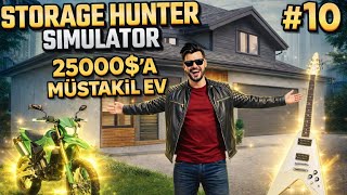 🏠 25.000$'A EV ALDIM! Efsanevi Cross Motor ve Elektro Gitar l Storage Hunter Simulator Türkçe #10 screenshot 2
