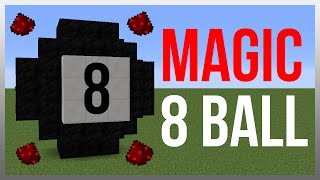 Minecraft 1.12: Redstone Tutorial - Magic 8 Ball