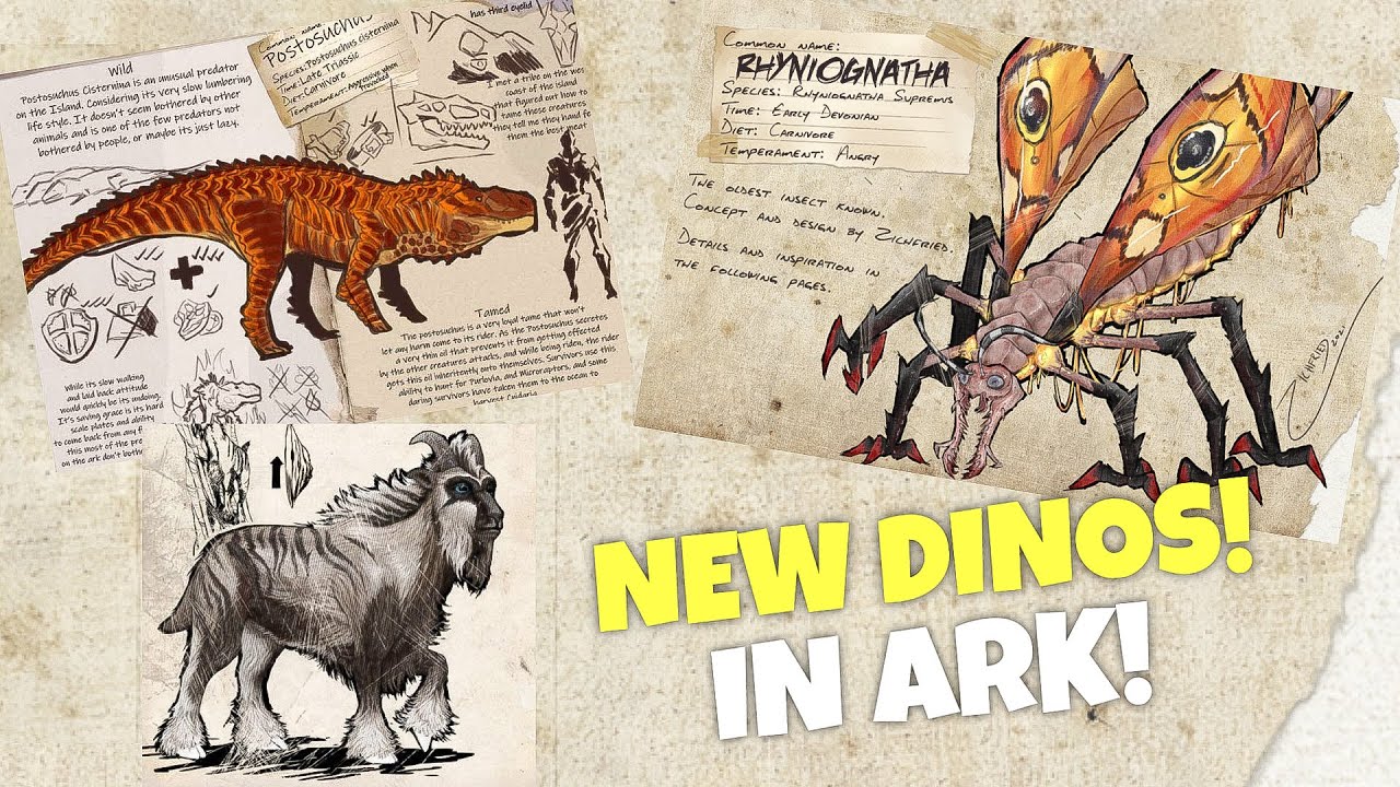 NEW DINOS Coming to ARK? ARK Creature Vote ARK SURVIVAL EVOLVED YouTube