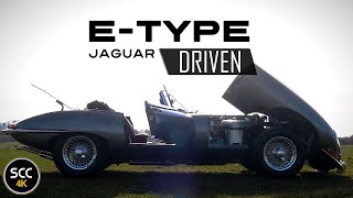 JAGUAR E-TYPE S1 Series 1 Open Two Seater OTS 1967 | 4K | Drive in top gear engine sound | SCC TV