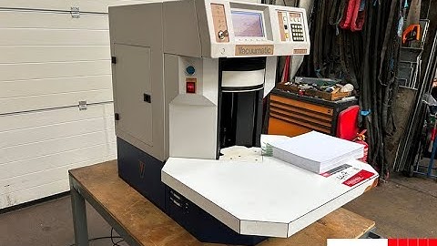 High speed paper counting machine with tab inserter   Vacuumatic Vicount 2   Gab Supplies Ltd   1995