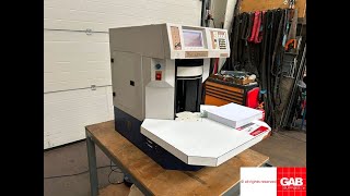 High speed paper counting machine with tab inserter   Vacuumatic Vicount 2   Gab Supplies Ltd   1995