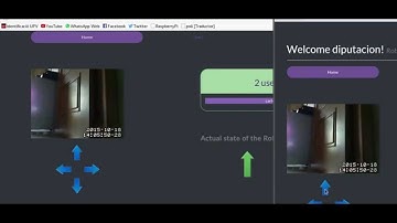 Robot 4x4 controlled by Raspberry Pi with Node JS server