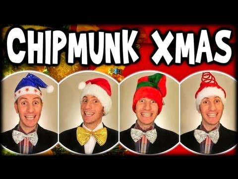Chipmunk Christmas Song A Cappella Barbershop Quartet