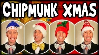 Chipmunk Christmas Song - A Cappella Barbershop Quartet