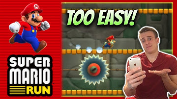 "THIS IS TOO EASY..." - Super Mario Run (World 3 Walkthrough)