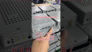 Multipal ports touch screen android industrial panel PC#industrialautomation #automobile