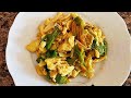 pumpkin flower egg | 南瓜花炒鸡蛋