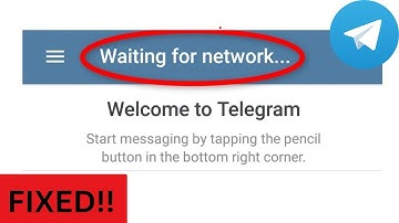 Fix Telegram Waiting for Network Problem solve In Android Phone