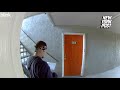 Man shoots through door at would-be burglars posing as maintenance workers: video