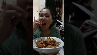 Gara2 Nonton Youtub..nih Bumil..masak Juga Cekerrr Mercon Guy..mkn Bareng Nih..sama Baby Three