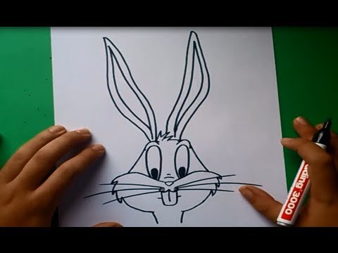 Video: Cómo Dibujar Bugs Bunny