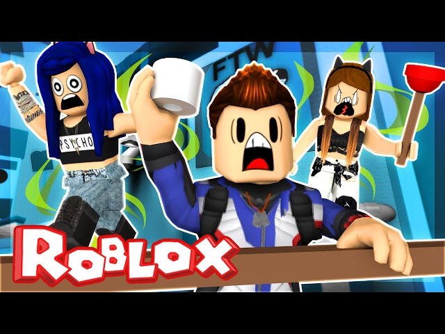 Roblox Obby Escape The Stinky Bathroom Itsfunneh Youtube