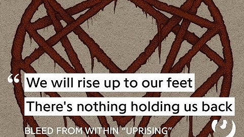 Bleed From Within - Uprising (live)