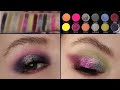 Glaminatrix Cosmetics Into the Night Palette | Swatches &amp; 2 Looks