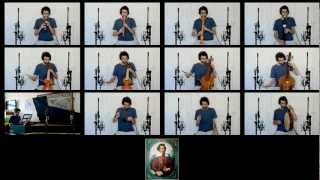 I played 12 instruments TOGETHER [16th Century Music Praetorius Canaries] chords