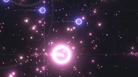 Polyrhythm Experiment Called "Stellar Flow" // Serene Animations and Calming Sounds