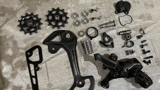 Full servicing Shimano Deore RD-M5100 (M6100/M7100) Shimano derailleur and shadow+ clutch service