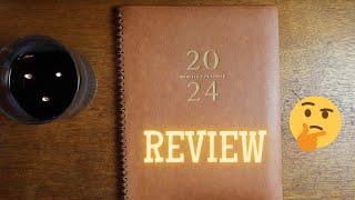 2024 Monthly Planner Review with Soft Cover screenshot 2