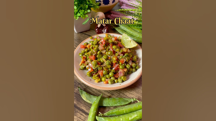 Winter Special Healthy Green Matar chaat recipe #matarchaat #matarrecipe #healthyrecipes #chaat