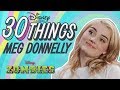 30 Things With Meg Donnelly | ZOMBIES | Disney Channel