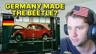 American reacts to the history of the Volkswagen Beetle