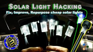 What's Inside Dollar Store Solar Lights_FixImproveHack