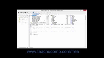 Crystal Reports 2013 Tutorial The Formula Workshop-Formula Editor Window Business Objects Training