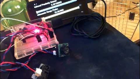 Android + IOIO + Range Finder