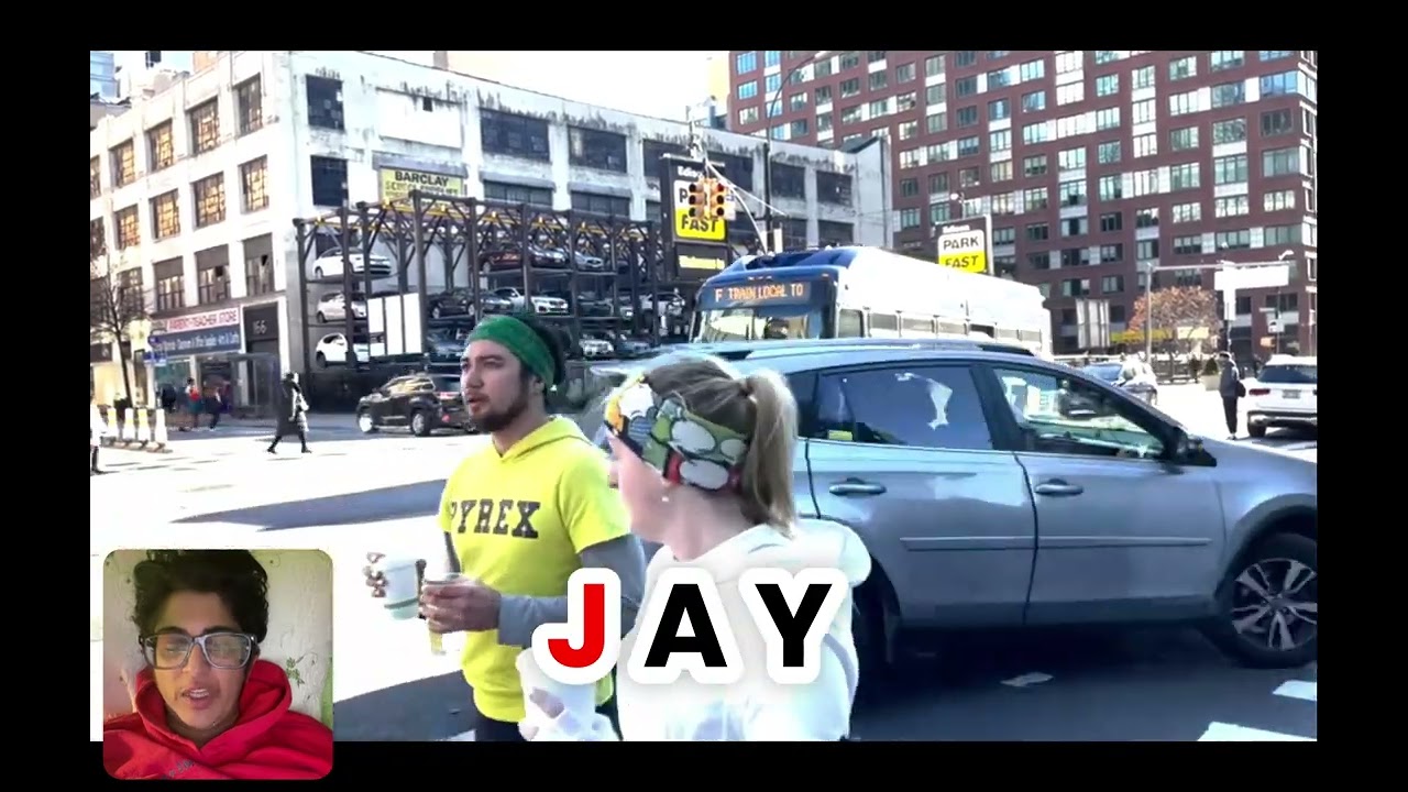 Exploring J sounds with the F shuttle bus to Jay Street