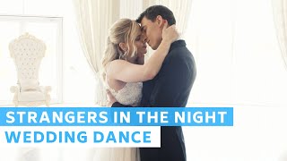 Strangers In The Night - Frank Sinatra | Wedding Dance Online Choreography | Romantic First Dance Resimi