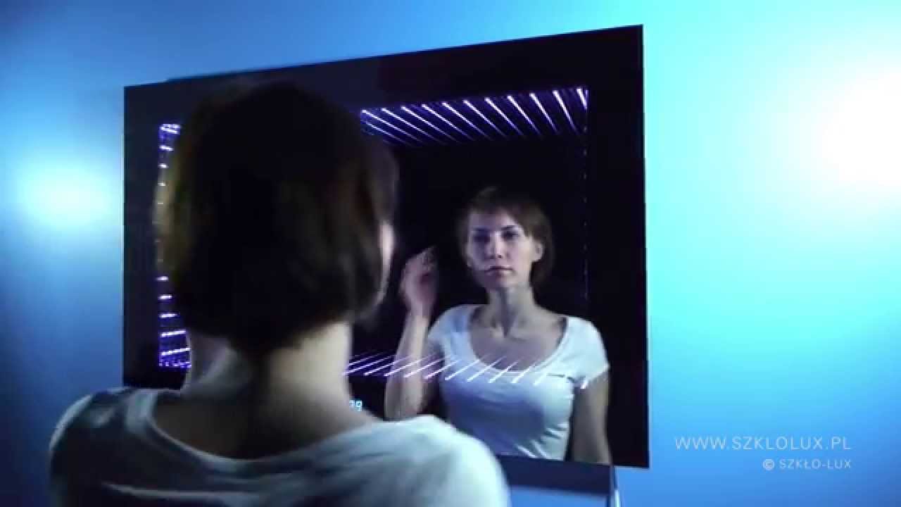 Lustro Podświetlane Led 3d Z Efektem Głębi Youtube