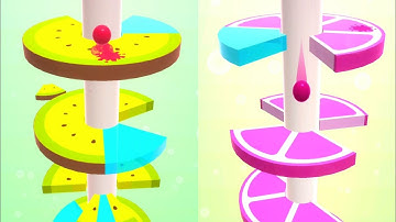 Drop Stack Fruit! Very satisfying and relaxing ASMR slicing game