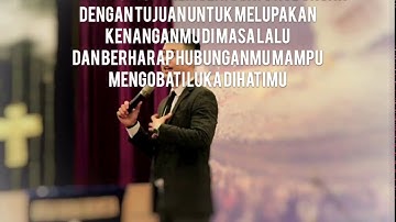 Sakit hati karena mantan? Tonton video ini - Ps. Steve Marcel F. Saerang ( Text Video )