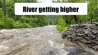 Rivers getting higher
