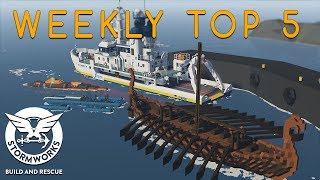 Stormworks Weekly Top 5 Workshop Creations - Episode 12 (5th - 11th)